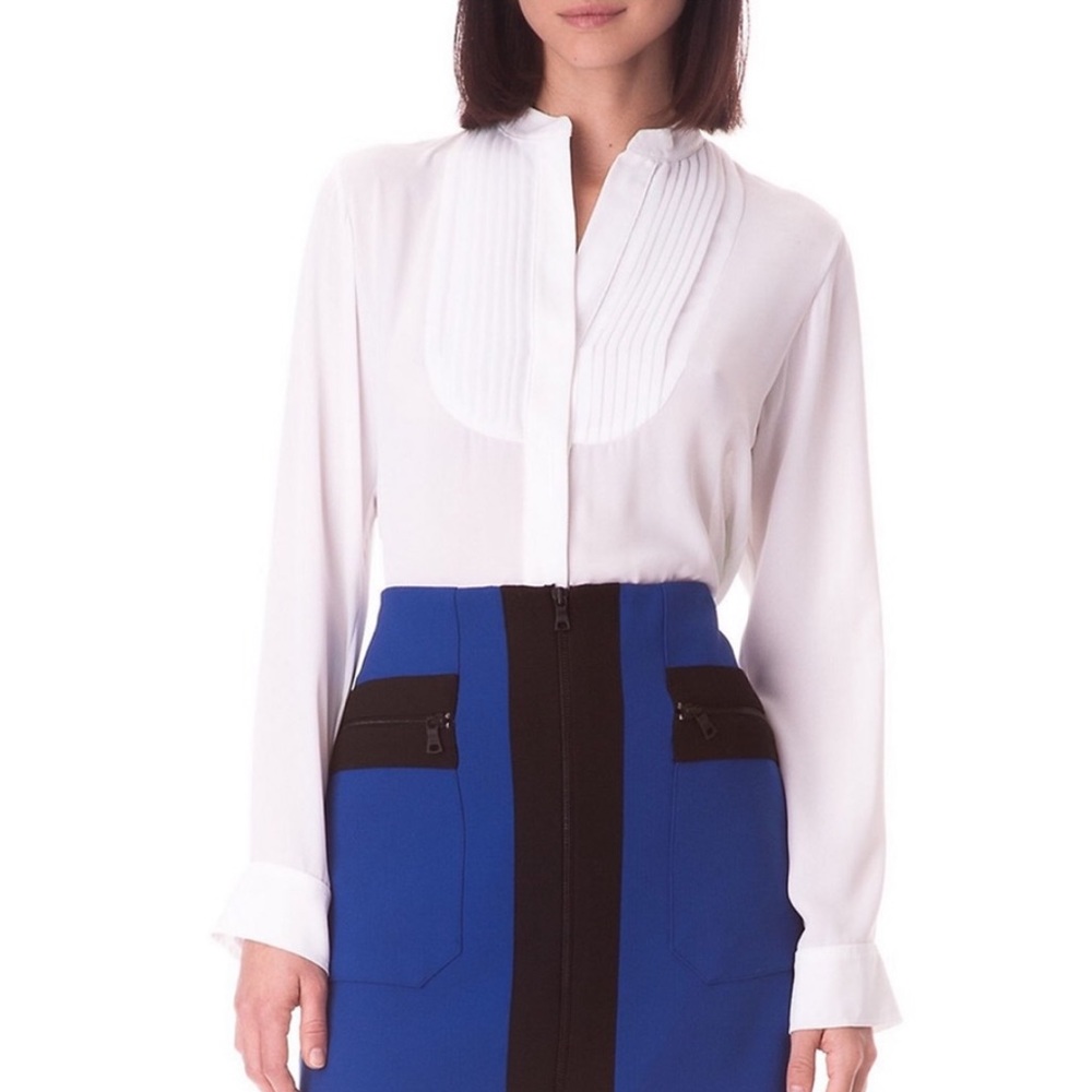 [Sam Edelman] tuxedo blouse